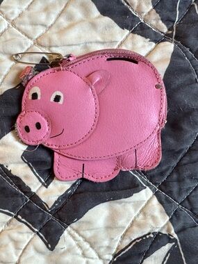 Rolfs - Leather Piggy Bank Coin Purse